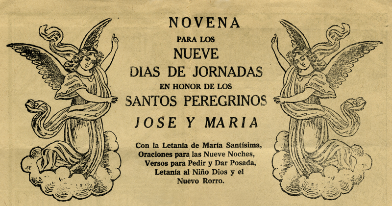 1880, “Las nueve jornadas de los Santos Peregrinos”, Editor A. V. Arroyo, México. Centro de Documentación Fototeca Lorenzo Becerril A.C.