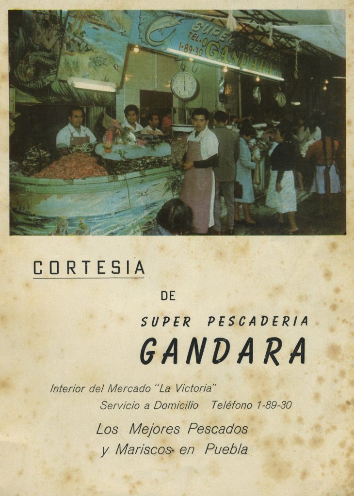Súper Pescadería “Gándara”. Biblioteca de la Fototeca Lorenzo Becerril A.C.